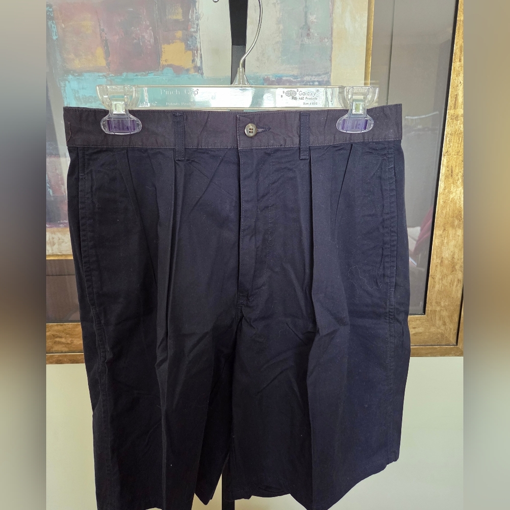 Vintage Polo by Ralph Lauren Navy Flat Front Shorts